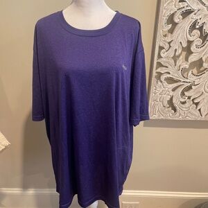 Pretty purple plus size Reebok shirt with logo.  Never worn.